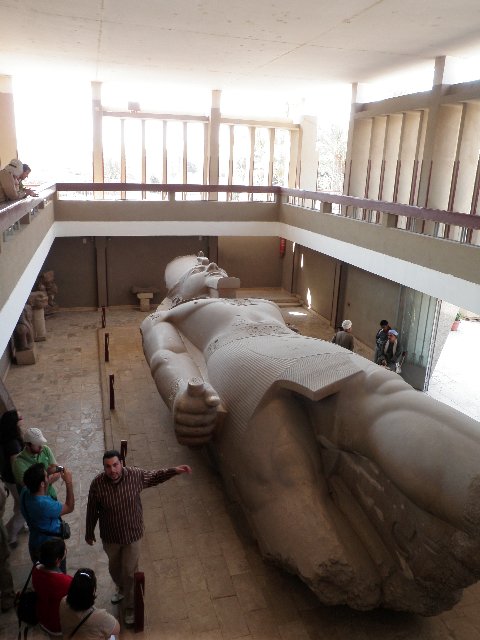 Ramses II upskirt Ramses II from the feet