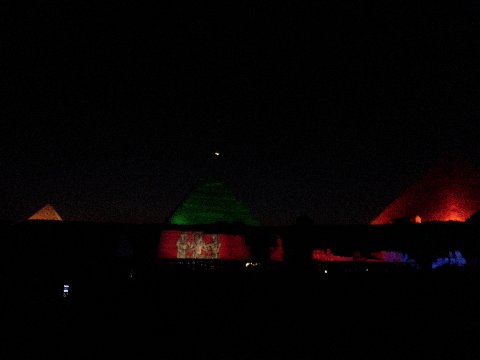 Tri Colour Pyramids Tri Colour Pyramids