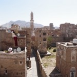 View of old city of Sana'a from my window