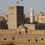 Rooftop view of old city of Sana'a 2